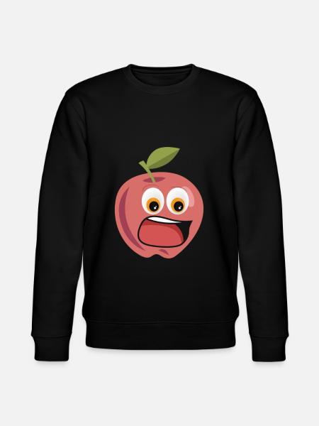 Apple Costume - Stanley/Stella CHANGER Unisex Organic Sweatshirt - black