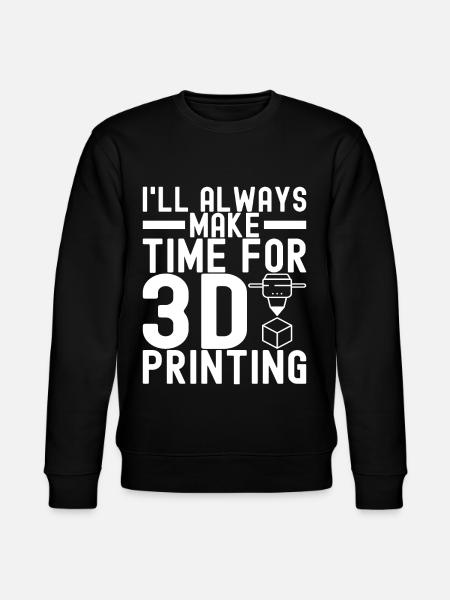 Impression 3D - Sweat bio CHANGER Stanley/Stella Unisexe - noir