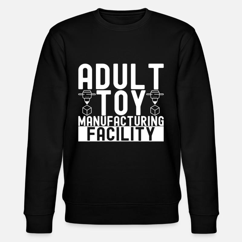 3 D Drucken - Stanley/Stella Unisex Bio-Sweatshirt CHANGER - Schwarz