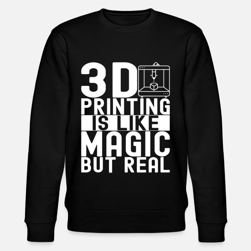 Impression 3D - Sweat bio CHANGER Stanley/Stella Unisexe - noir