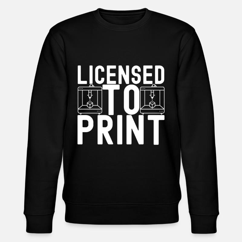 Impression 3D - Sweat bio CHANGER Stanley/Stella Unisexe - noir