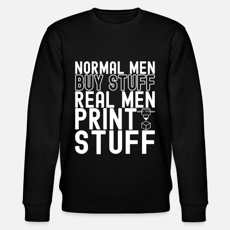 Impression 3D - Sweat bio CHANGER Stanley/Stella Unisexe - noir