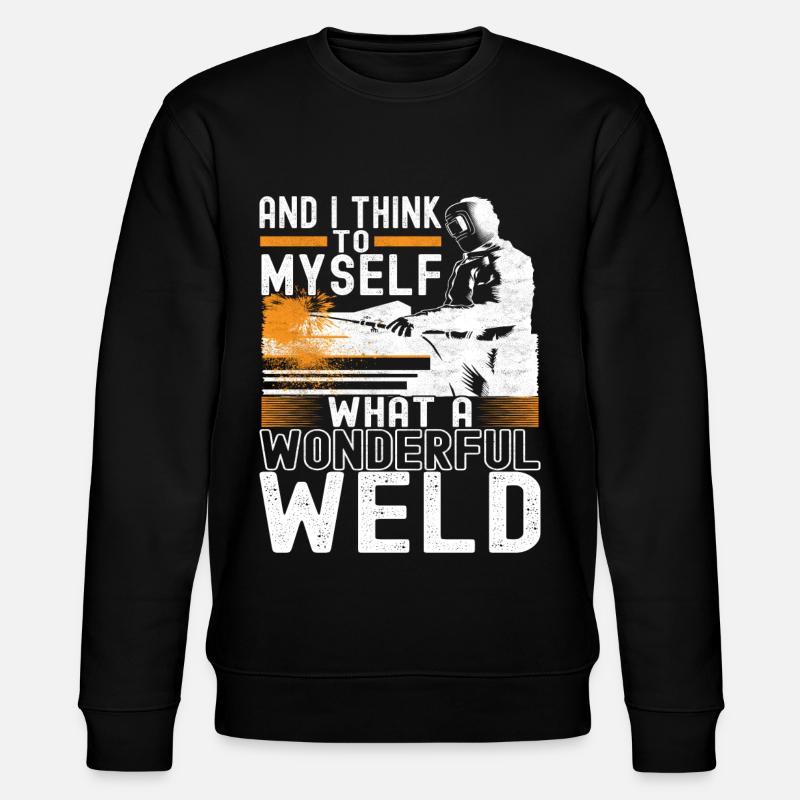 Soudeurs Soudage - Sweat bio CHANGER Stanley/Stella Unisexe - noir