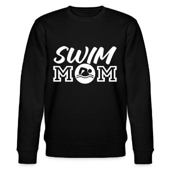 Schwimmer Schwimmen Spruch - Stanley/Stella Unisex Bio-Sweatshirt CHANGER  - Schwarz - Vorne - Nik (191cm) & Marisol (170cm)