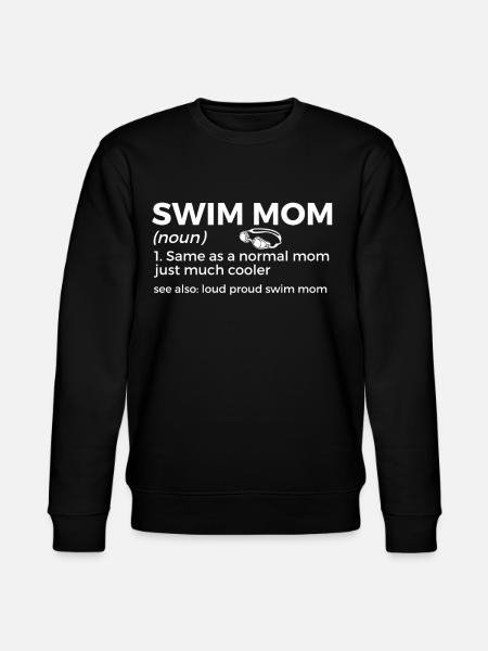 Schwimmer Schwimmen Spruch - Stanley/Stella Unisex Bio-Sweatshirt CHANGER  - Schwarz