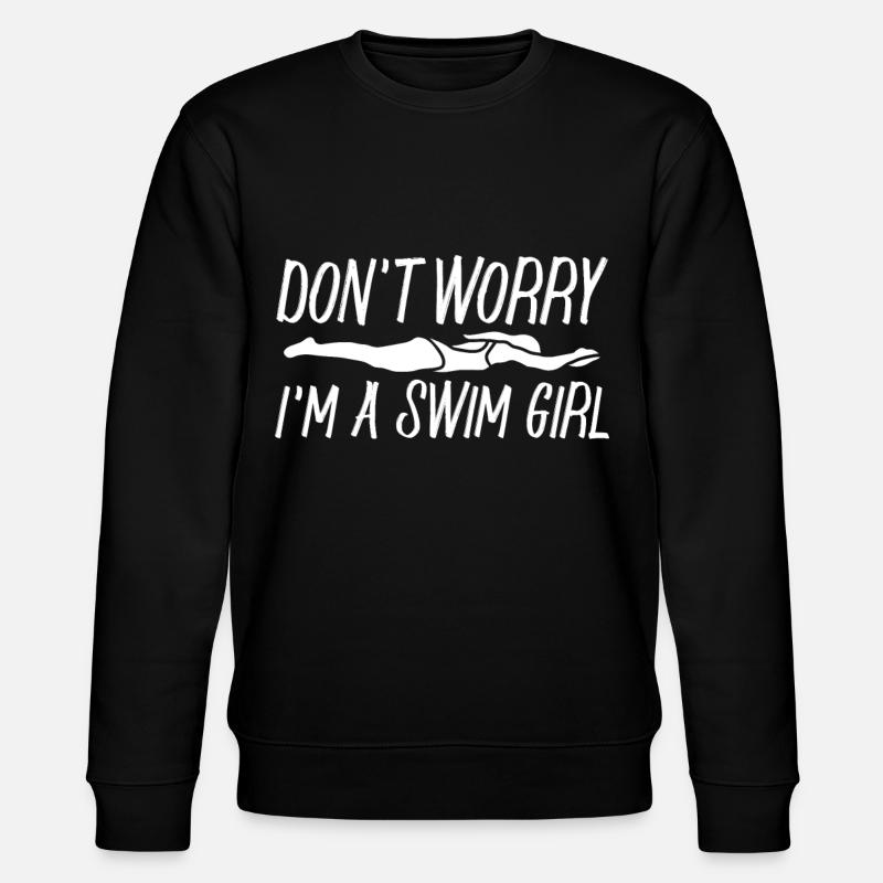 Nageur Nageant Dicton - Sweat bio CHANGER Stanley/Stella Unisexe - noir