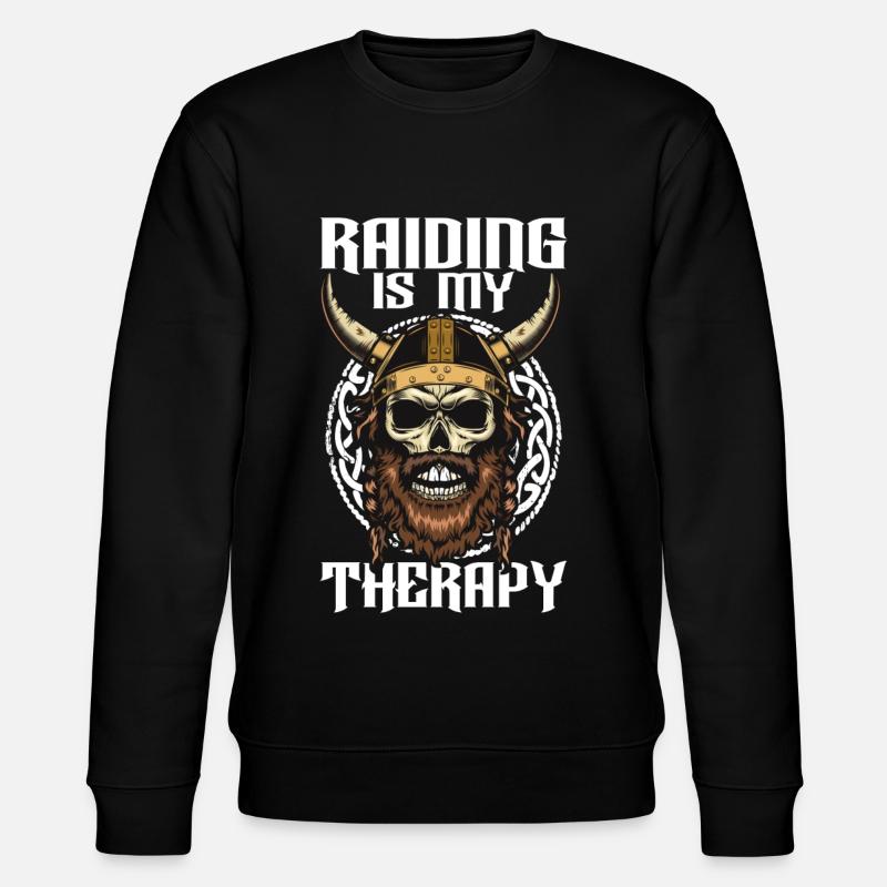Vikinger Nordisch - Stanley/Stella Unisex Bio-Sweatshirt CHANGER - Schwarz