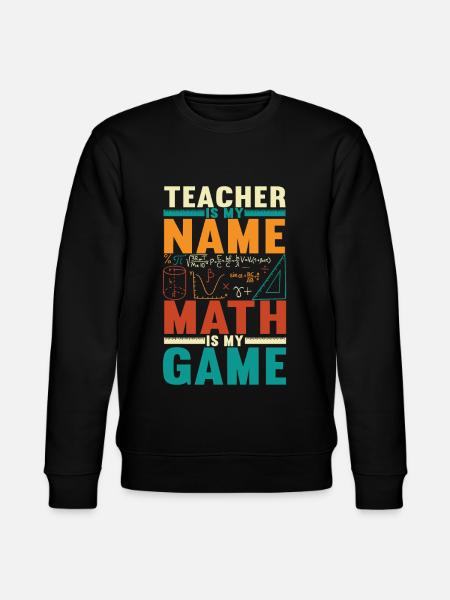 Professeur de mathématiques - Sweat bio CHANGER Stanley/Stella Unisexe - noir