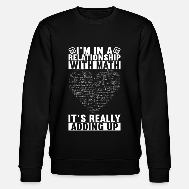 Math Teacher - Stanley/Stella CHANGER Unisex Organic Sweatshirt - black