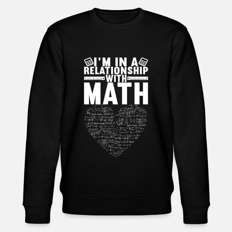 Math Teacher - Stanley/Stella CHANGER Unisex Organic Sweatshirt - black