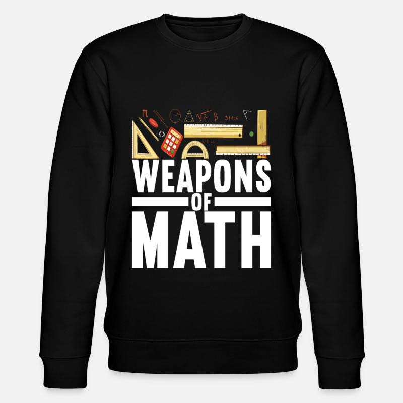 Mathe Mathelehrer - Stanley/Stella Unisex Bio-Sweatshirt CHANGER - Schwarz