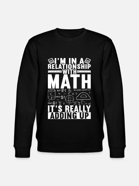 Math Teacher - Stanley/Stella CHANGER Unisex Organic Sweatshirt - black