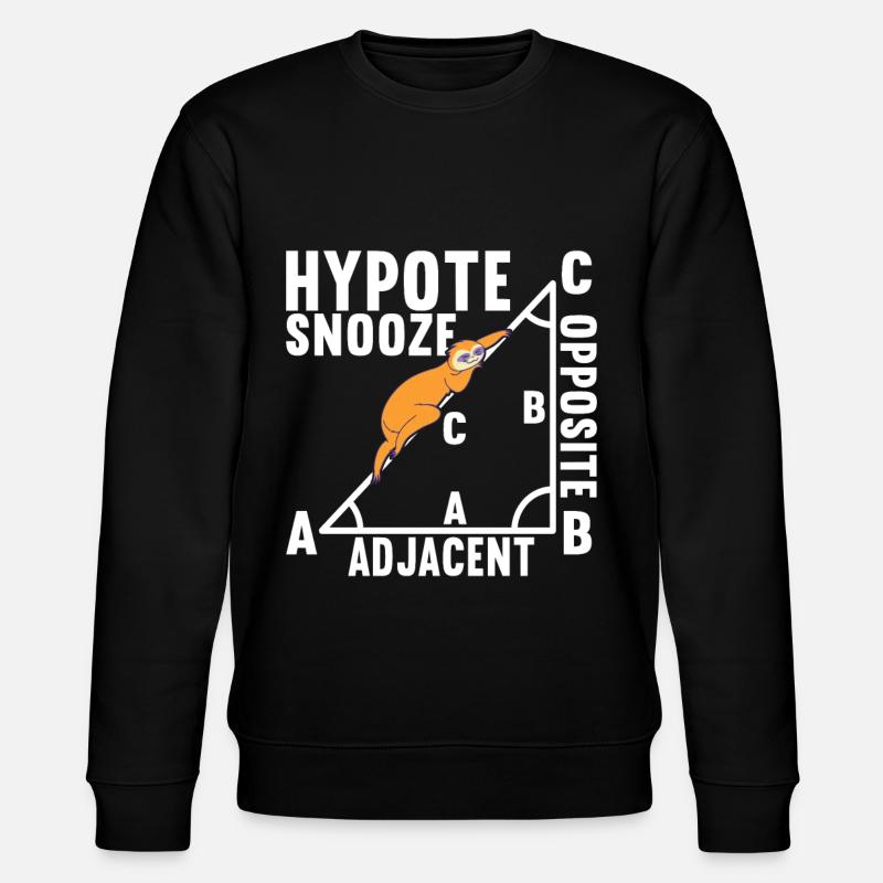 Mathe Mathelehrer - Stanley/Stella Unisex Bio-Sweatshirt CHANGER  - Schwarz