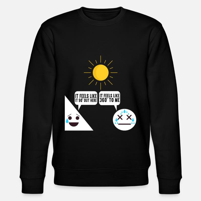 Math Teacher - Stanley/Stella CHANGER Unisex Organic Sweatshirt - black