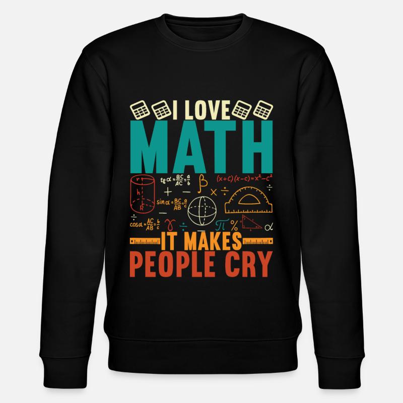 Professeur de mathématiques - Sweat bio CHANGER Stanley/Stella Unisexe - noir