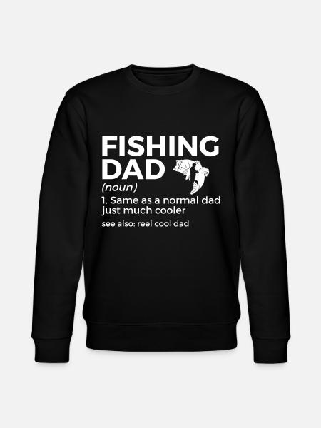 Fishing Angler Fishing - Stanley/Stella CHANGER Unisex Organic Sweatshirt - black