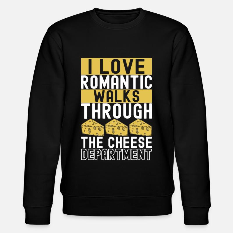 Amateurs de fromage Gouda - Sweat bio CHANGER Stanley/Stella Unisexe - noir