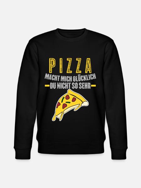 Pizza Pizzaria Pizzabäcker - Stanley/Stella Unisex Bio-Sweatshirt CHANGER  - Schwarz