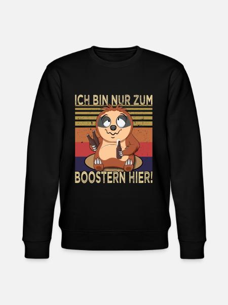 Biertrinker - Saufen - Männerabend - Stanley/Stella Unisex Bio-Sweatshirt CHANGER  - Schwarz