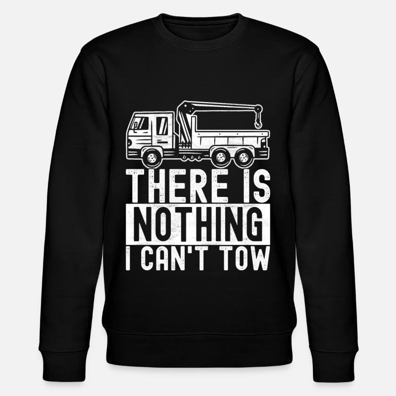 Abschleppwagen Abschleppdienst - Stanley/Stella Unisex Bio-Sweatshirt CHANGER  - Schwarz