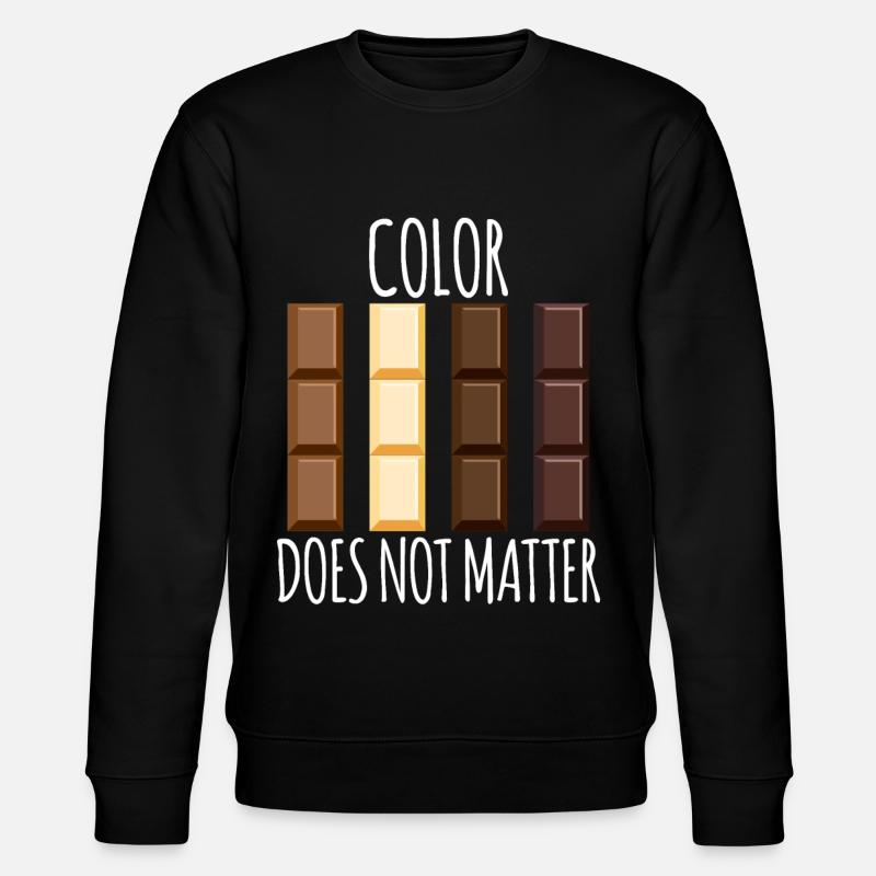 Chocolate - Stanley/Stella CHANGER Unisex Organic Sweatshirt - black