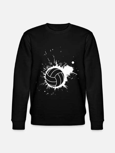 Volleyball Ball Volleyball Player - Stanley/Stella CHANGER Unisex Organic Sweatshirt - black