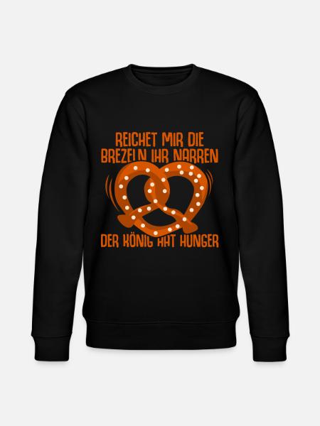 Brezeln Bäcker Bretzel - Stanley/Stella Unisex Bio-Sweatshirt CHANGER - Schwarz