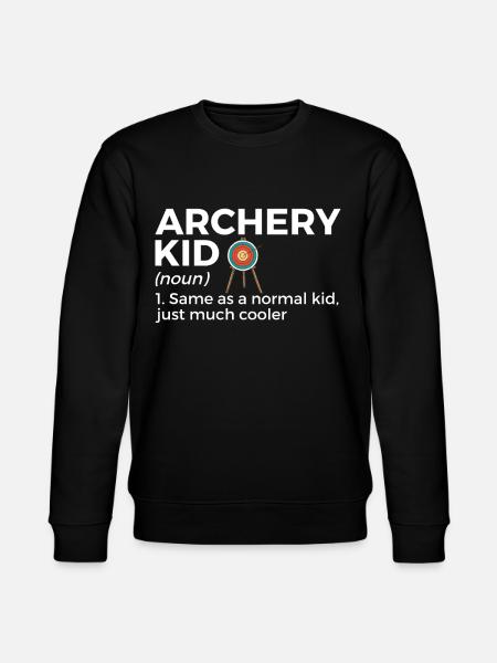 Archery Archer - Stanley/Stella CHANGER Unisex Organic Sweatshirt - black