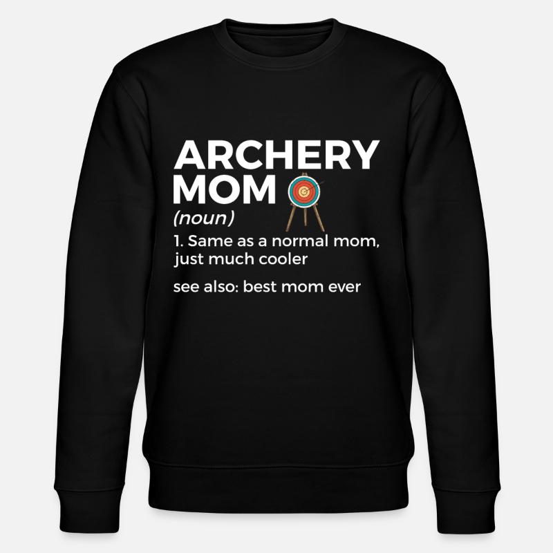 Archery Archer - Stanley/Stella CHANGER Unisex Organic Sweatshirt - black