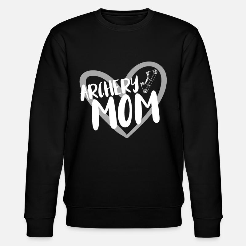 Archery Archer - Stanley/Stella CHANGER Unisex Organic Sweatshirt - black