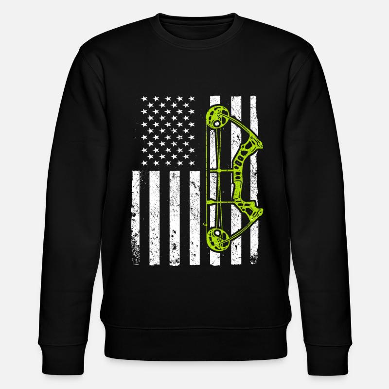 Archery Archer - Stanley/Stella CHANGER Unisex Organic Sweatshirt - black