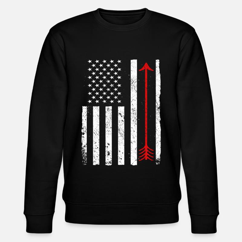 Archery Archer - Stanley/Stella CHANGER Unisex Organic Sweatshirt - black