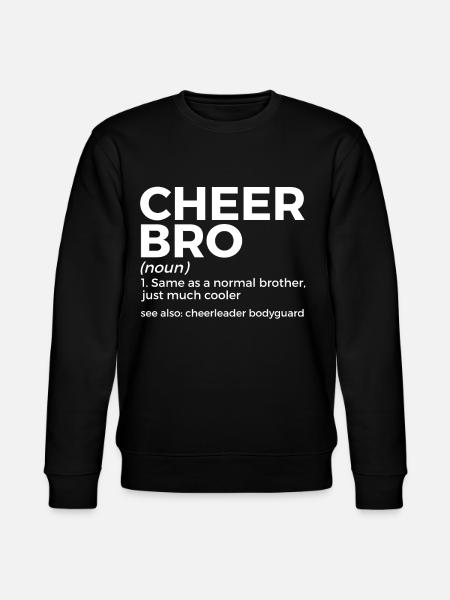 Cheerleader Cheerleading - Stanley/Stella CHANGER Unisex Organic Sweatshirt - black