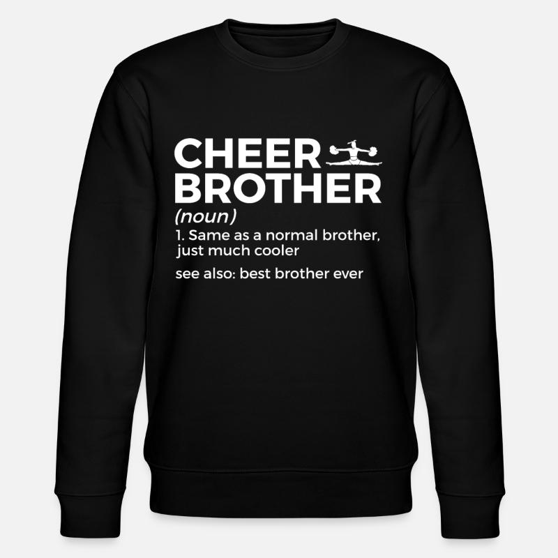Cheerleader Cheerleading - Stanley/Stella Unisex Bio-Sweatshirt CHANGER  - Schwarz