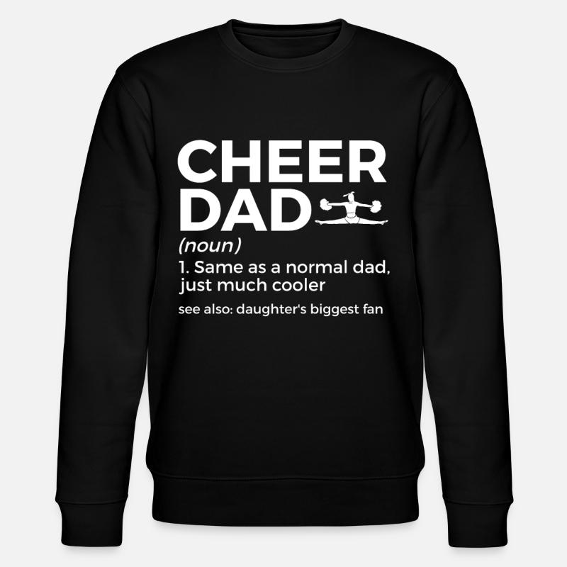Cheerleader Cheerleading - Stanley/Stella Unisex Bio-Sweatshirt CHANGER  - Schwarz