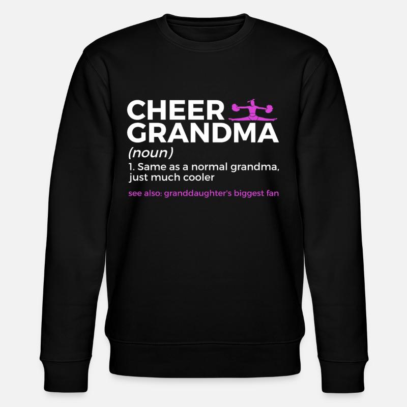Cheerleader Cheerleading - Stanley/Stella Unisex Bio-Sweatshirt CHANGER - Schwarz
