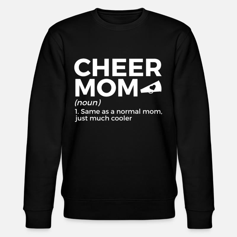Cheerleader Cheerleading - Stanley/Stella Unisex Bio-Sweatshirt CHANGER  - Schwarz