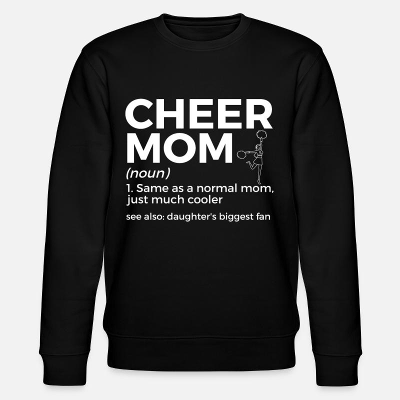 Cheerleader Cheerleading - Stanley/Stella Unisex Bio-Sweatshirt CHANGER  - Schwarz