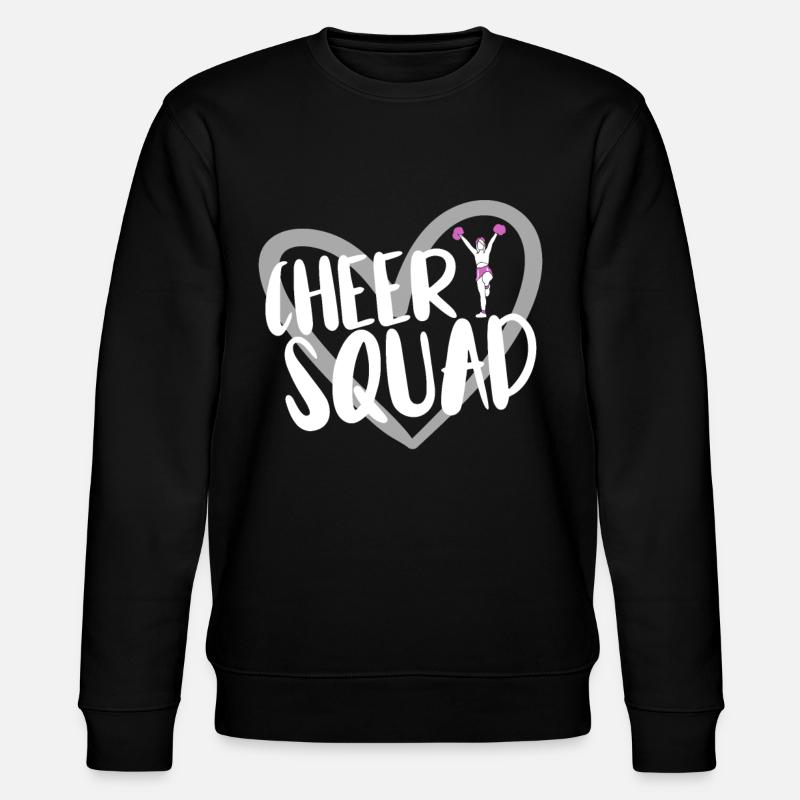 Cheerleader Cheerleading - Stanley/Stella Unisex Bio-Sweatshirt CHANGER  - Schwarz