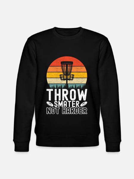 Disc Golf Disc Golfer - Stanley/Stella CHANGER Unisex Organic Sweatshirt - black