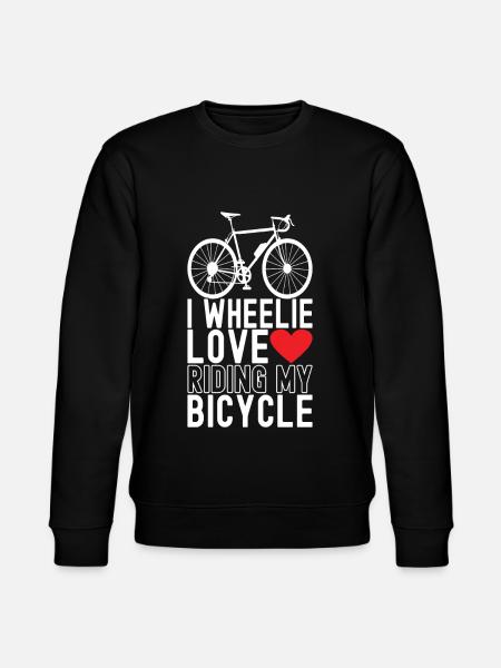 Bicycle cyclists - Stanley/Stella CHANGER Unisex Organic Sweatshirt - black
