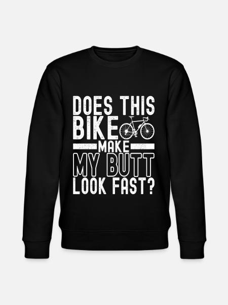 Bicycle cyclists - Stanley/Stella CHANGER Unisex Organic Sweatshirt - black