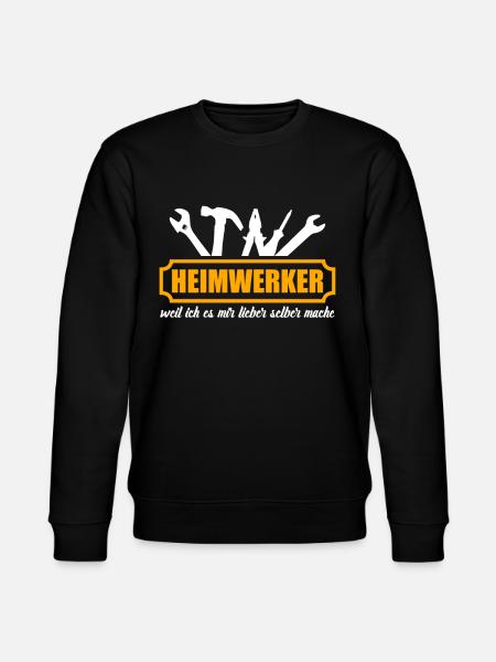 Heimwerken Heimwerker - Stanley/Stella Unisex Bio-Sweatshirt CHANGER - Schwarz