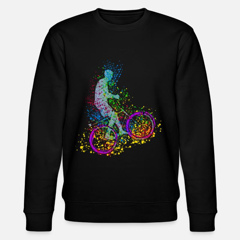 Radballer - Stanley/Stella Unisex Bio-Sweatshirt CHANGER  - Schwarz