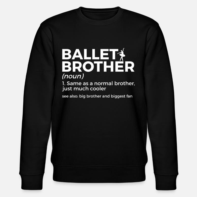 Ballet Dancing - Stanley/Stella CHANGER Unisex Organic Sweatshirt - black