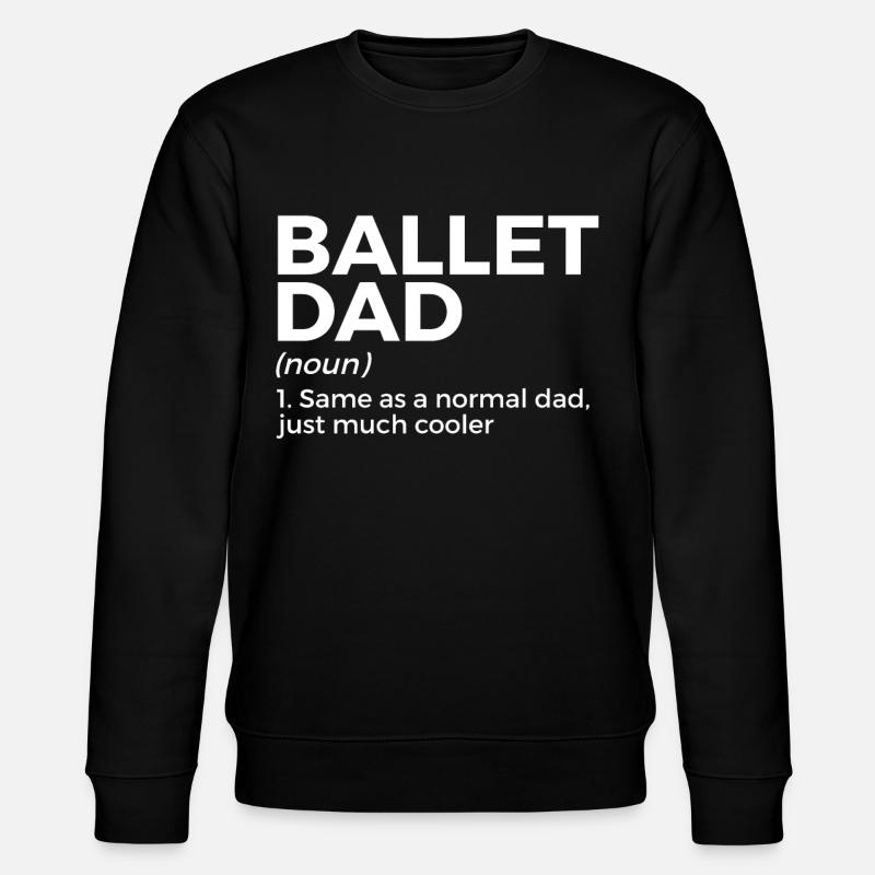 Ballet Dancing - Stanley/Stella CHANGER Unisex Organic Sweatshirt - black