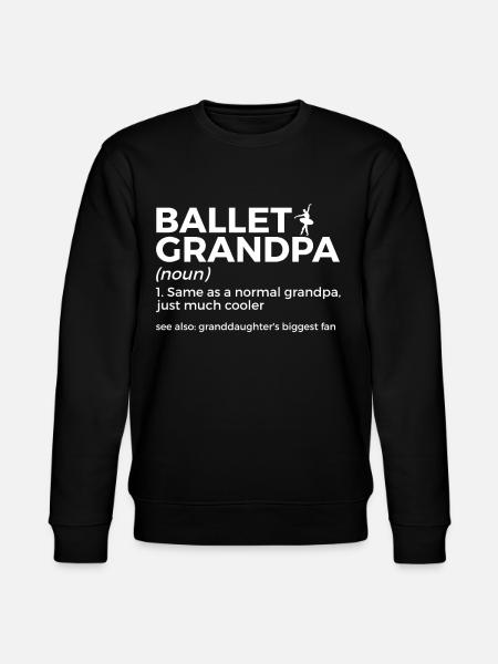 Ballet Dancing - Stanley/Stella CHANGER Unisex Organic Sweatshirt - black