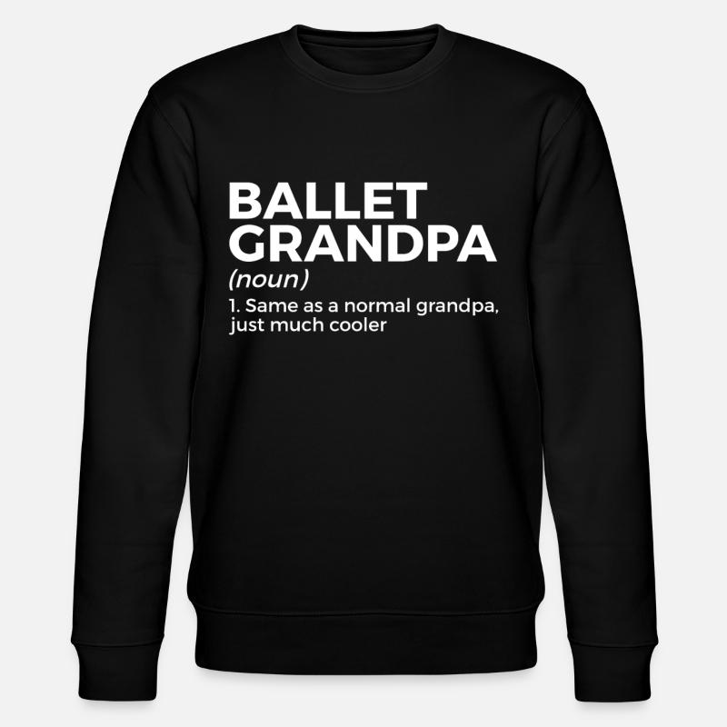 Ballet Dancing - Stanley/Stella CHANGER Unisex Organic Sweatshirt - black
