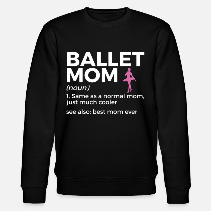 Ballet Dancing - Stanley/Stella CHANGER Unisex Organic Sweatshirt - black