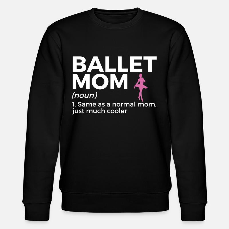 Ballet Dancing - Stanley/Stella CHANGER Unisex Organic Sweatshirt - black